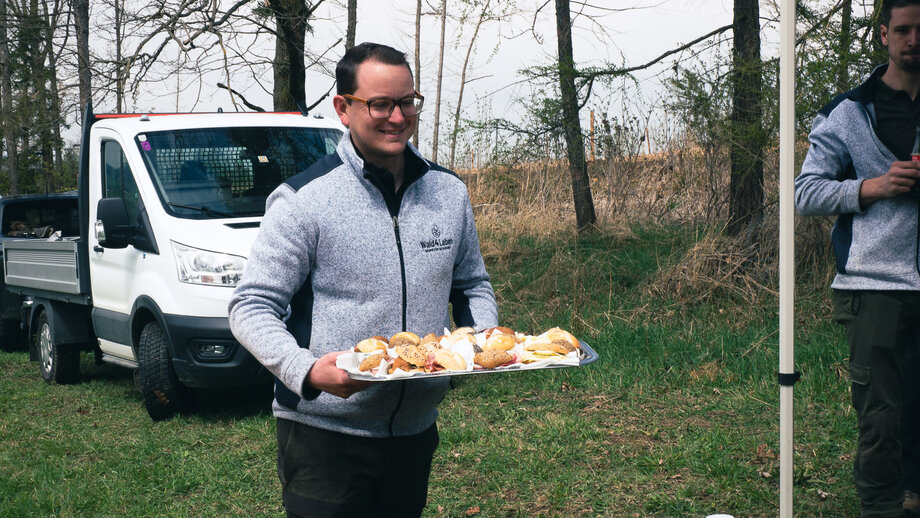 Snacks dürfen bei den Teambuildings nicht fehlen.